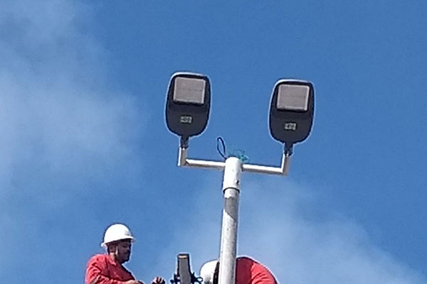 LED-gatljusprojekt i Brasilien