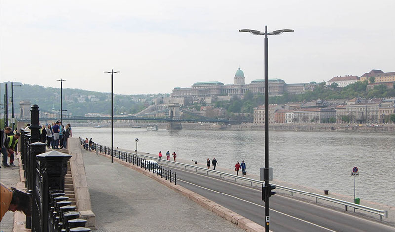 LED-gatljusprojekt i Storbritannien